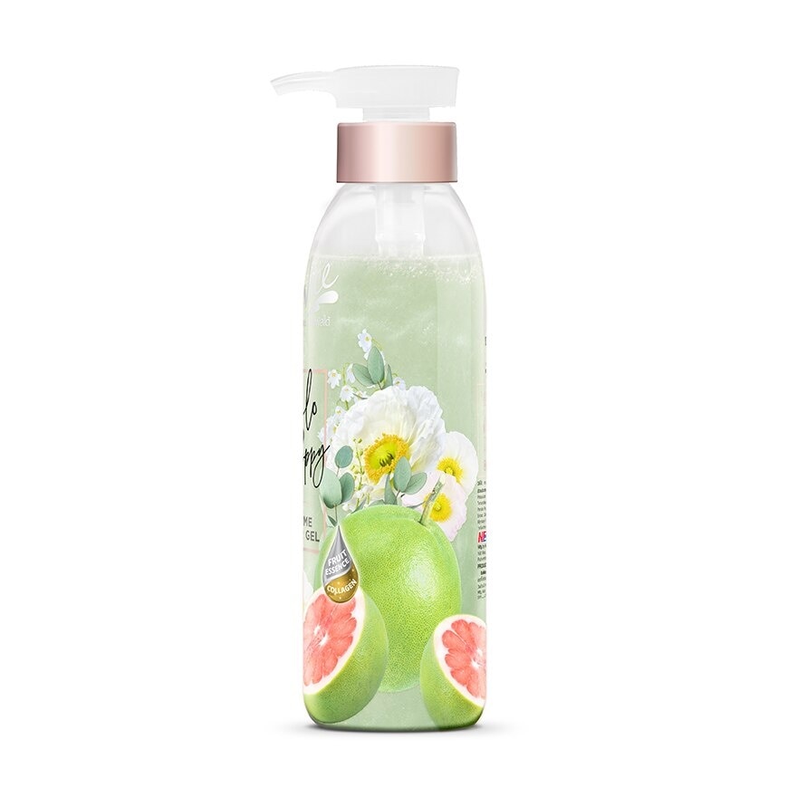 Benice Perfume Shower Gel Pomelo  Poppy 450 Ml.