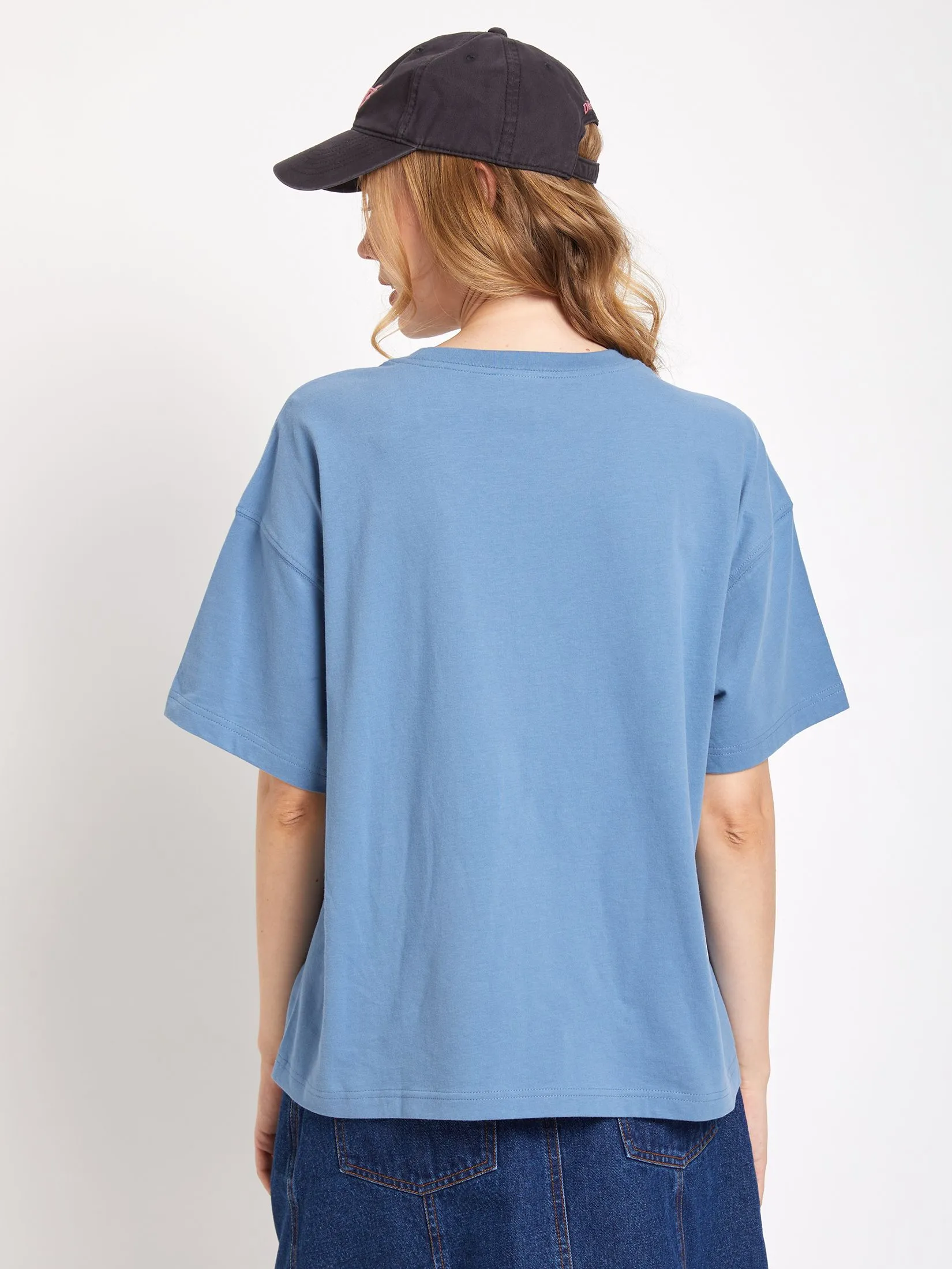 DEFRY 01 Women T-Shirt Short Sleeves 2503ETSW031 Blue
