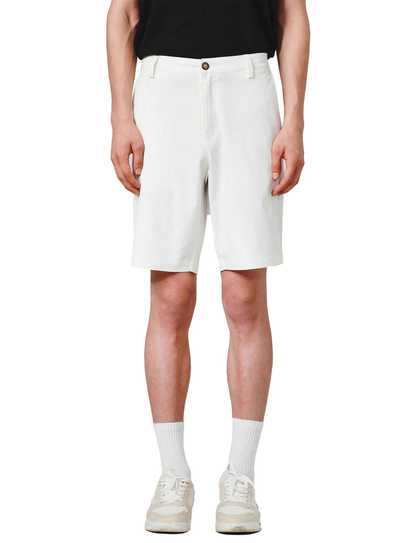 JOHN HENRY Men's Shorts (Slim Fit) ICONIC AF White Size - 30