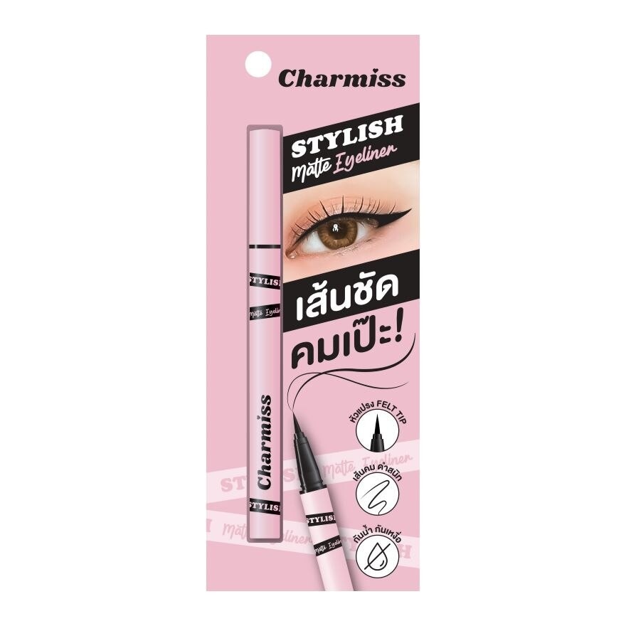 Charmiss Stylish Matte Eyeliner 0.5ml Black