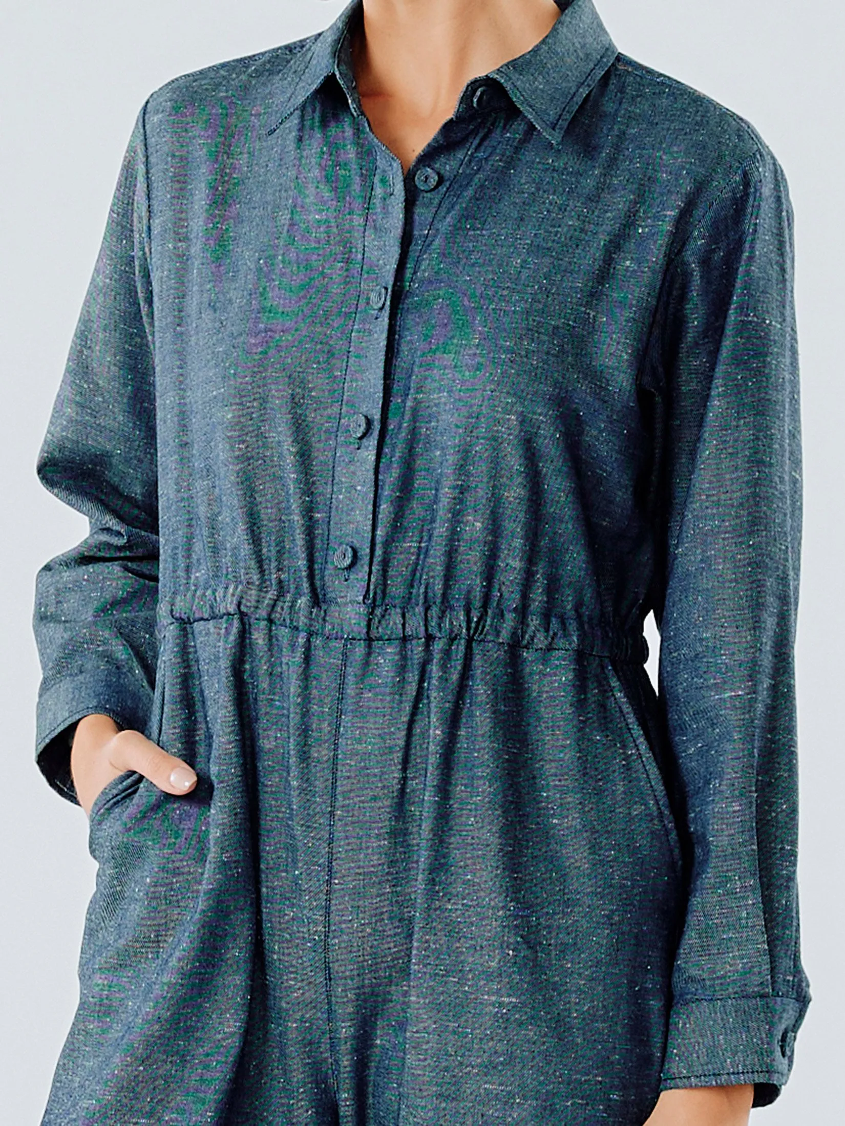 SHAKA Woman Jumpsuit The Melting Navy