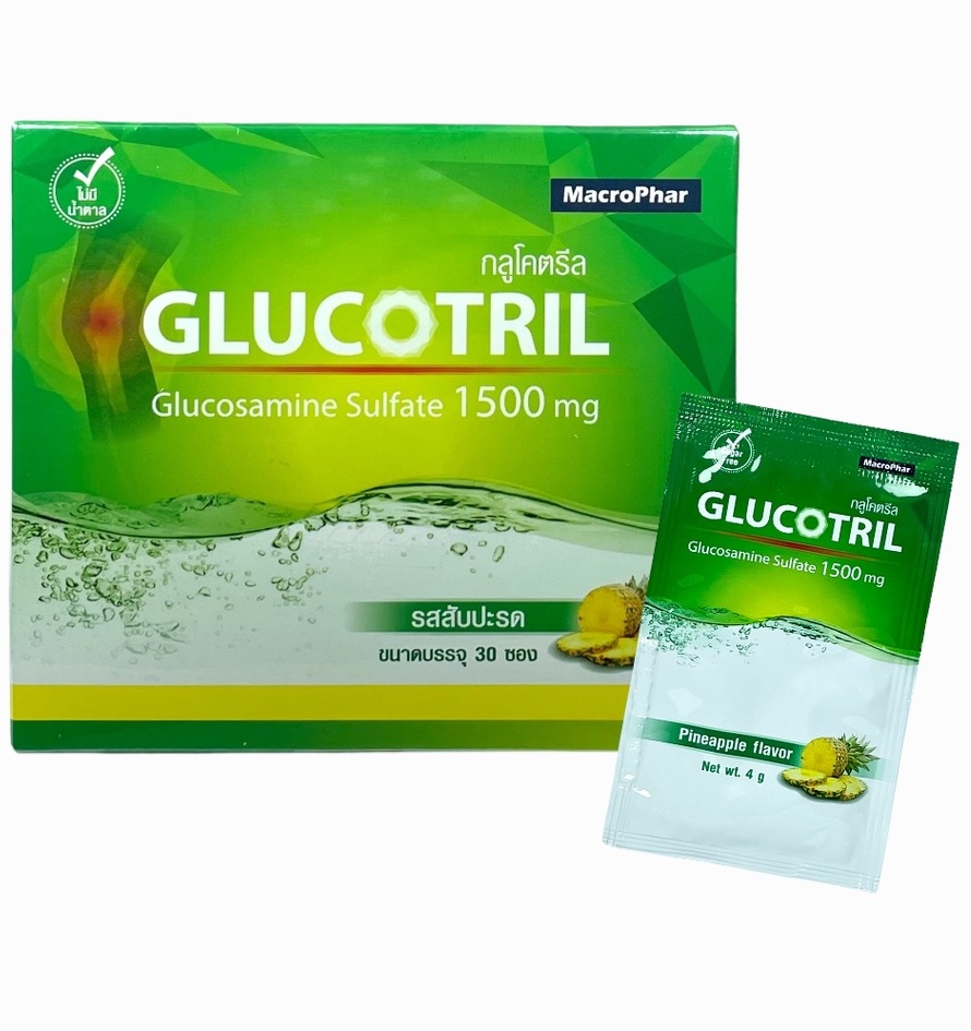 Глюкозамин 1500 мг для позвоночника и суставов 30 пакетов