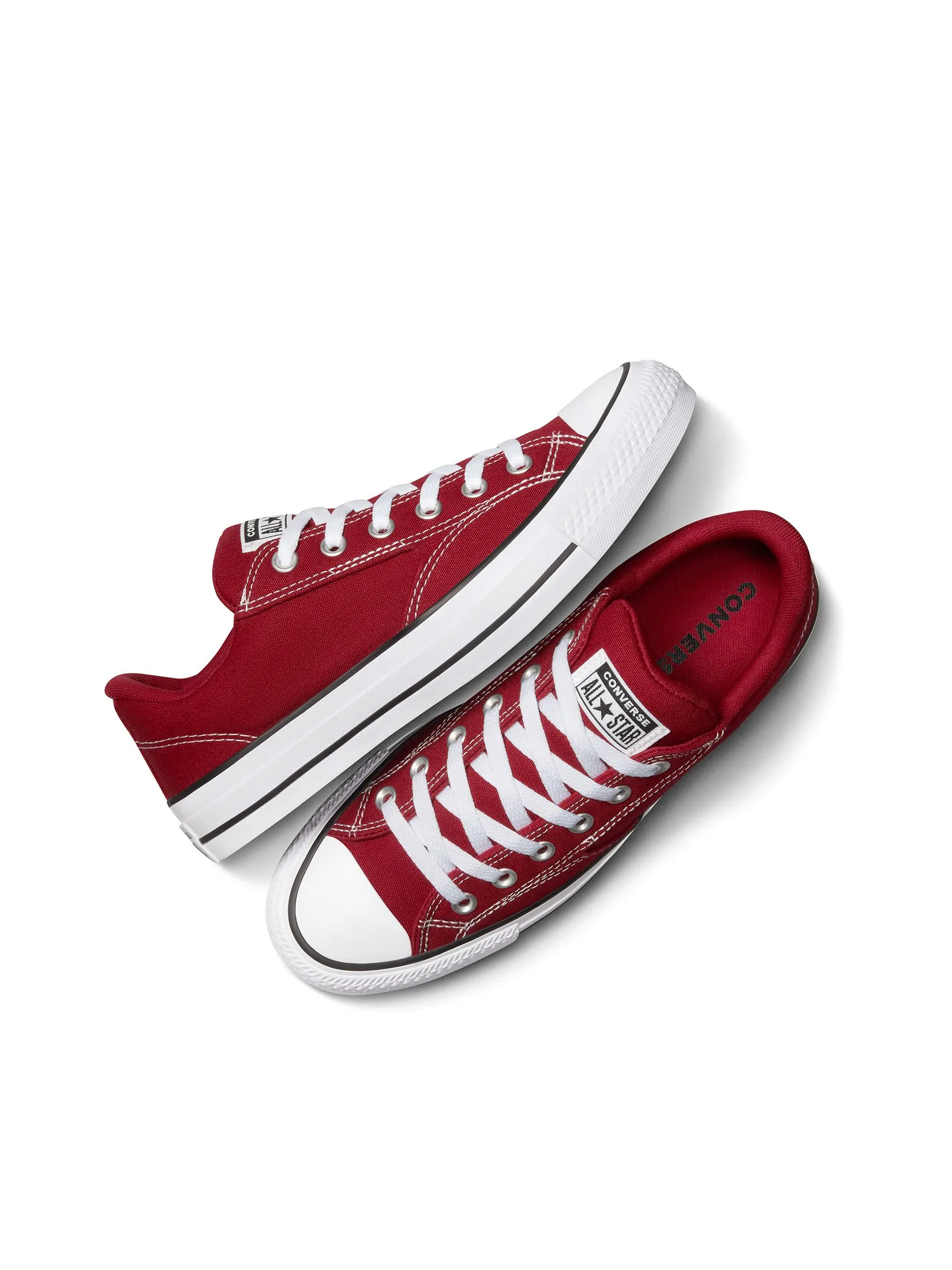 CONVERSE Men Sneakers Ctas Malden Street Seasonal Color Ox Red Park Red/White/Black