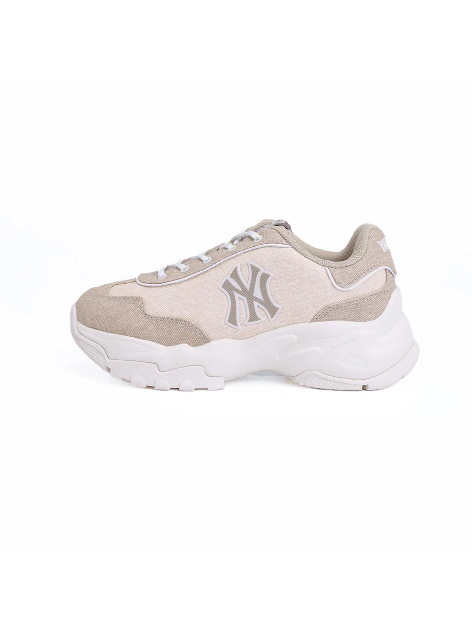 MLB Unisex Bigball Chunky Denim Small Logo (Sl) Model 3ASHD075N 50BGS Beige