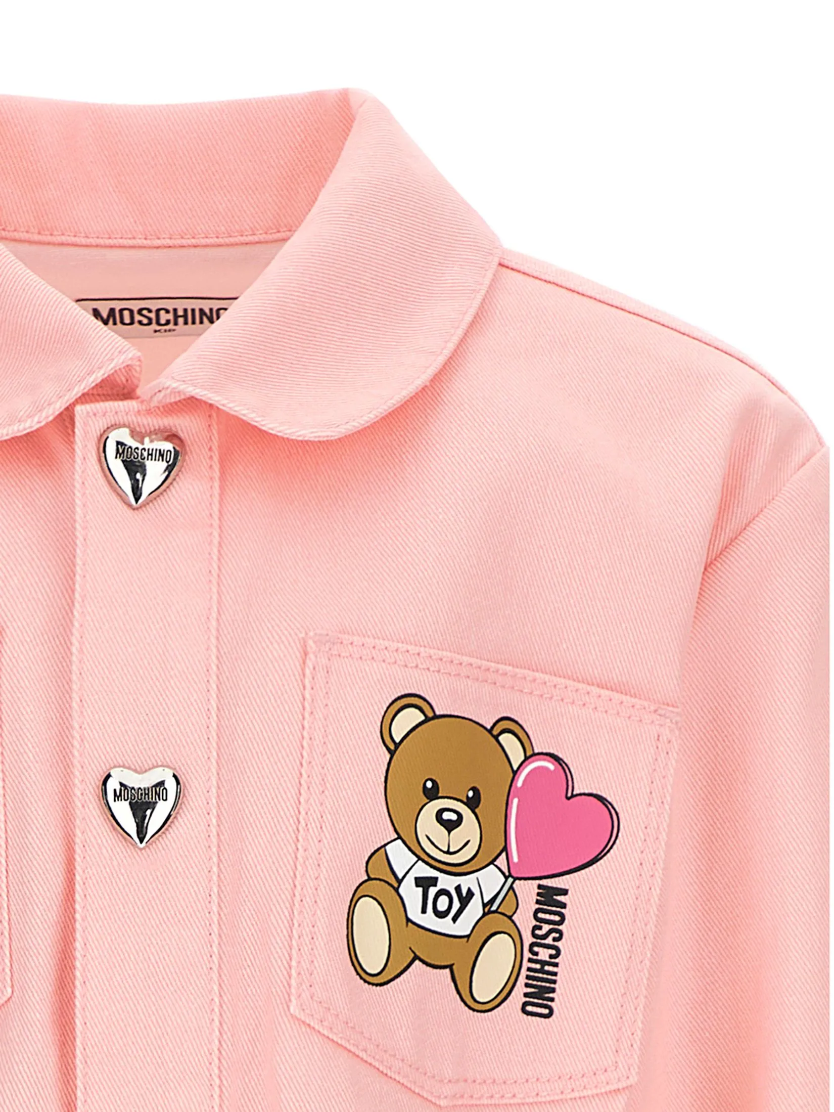 MOSCHINO KID Girl Jacket Ruffle Pink