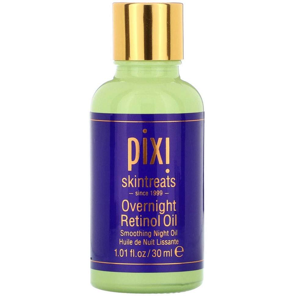 Pixi Beauty, Overnight Retinol Oil, разглаживающее ночное масло с ретинолом, 30 мл (1 жидк. унция)