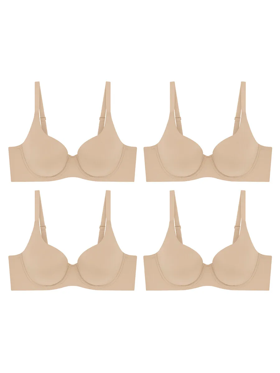 SABINA [Pack 4 Piece] Bra Wire Perfect Bra Collection - DarkSkin