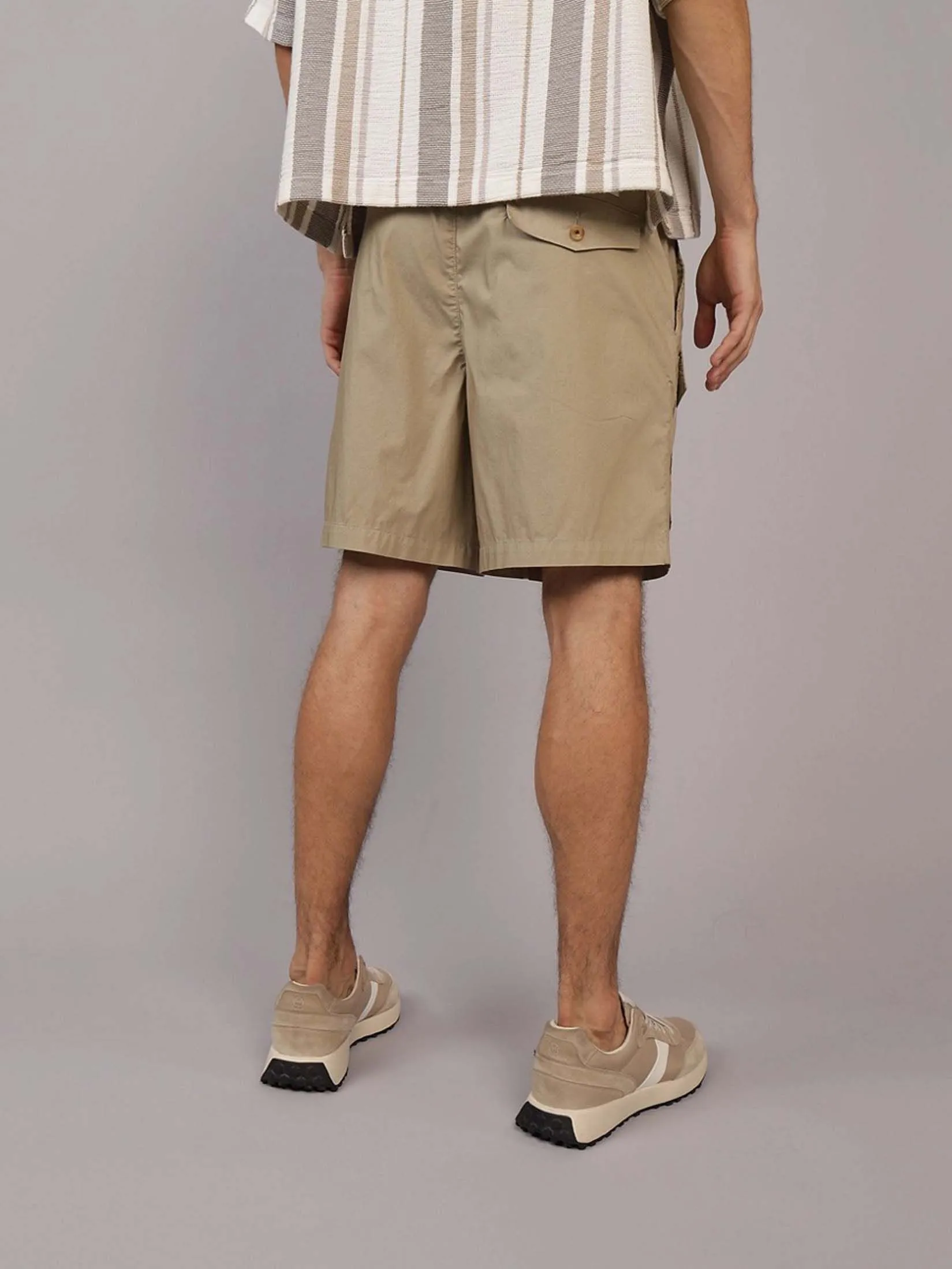 AMERICAN EAGLE MEN 7770 RIB UTLITY PULL ON SHORT 212 KHAKI