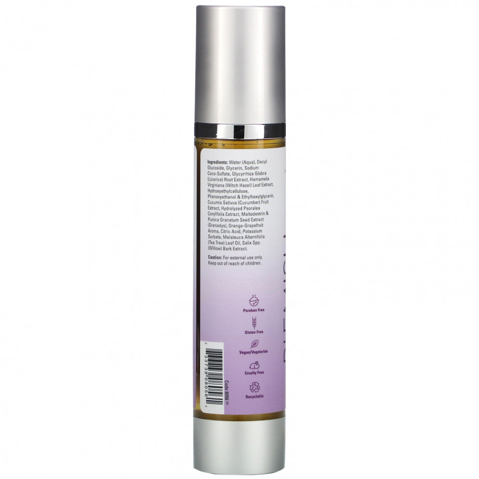 NOW Foods, Solutions, Blemish Clear, очищающий гель, очищение, 4 жидких унции (118 мл)