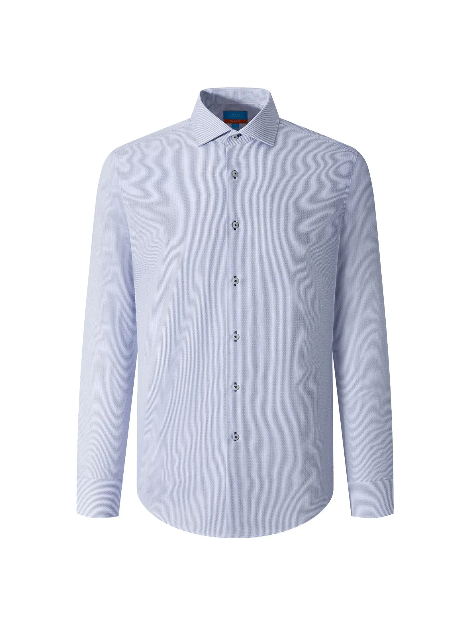 G2000 Men Clothing Non-Iron Silky Touch Stripe Shirt  Smart Fit - Blue