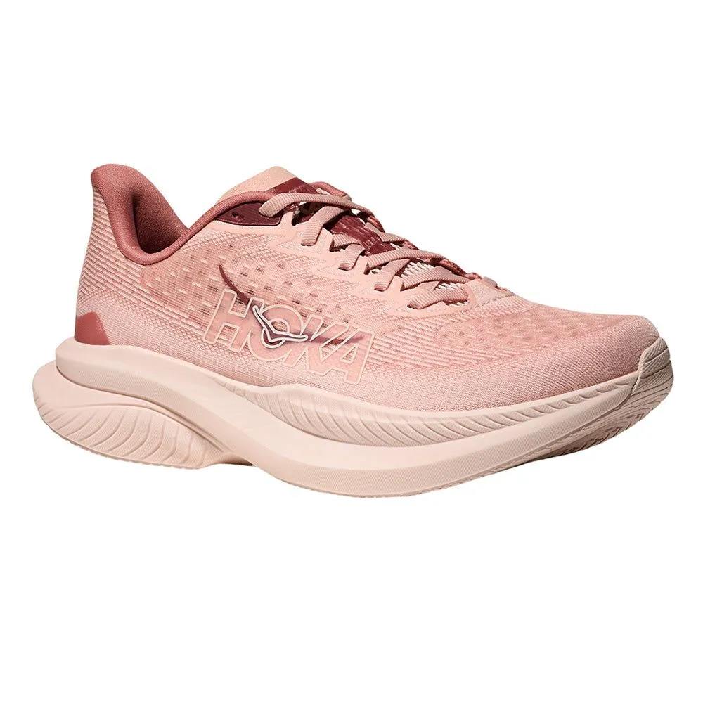 HOKA Women Running Shoes Mach 6 Wide Pink - HO229SH126ELTH