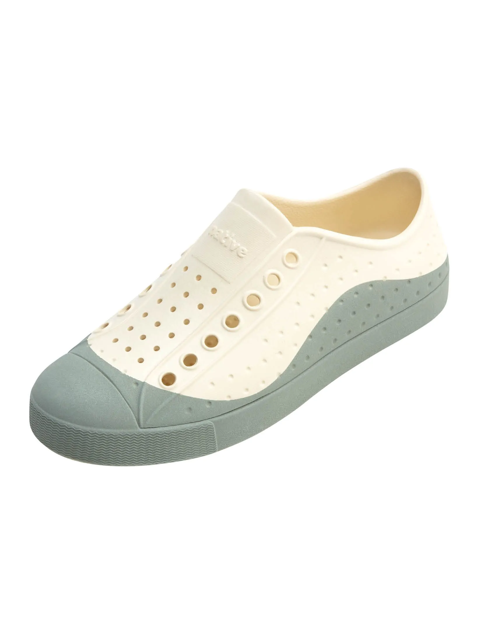 NATIVE Jefferson  Roam Wanderfoam Bone White/Relax Green