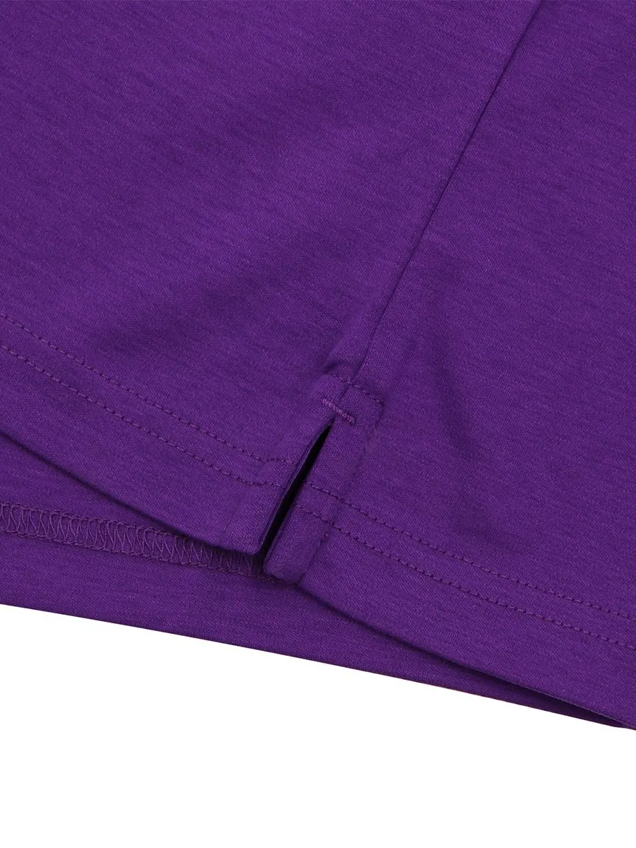 GIORDANO Men's Liquid Touch Polo Plum Purple
