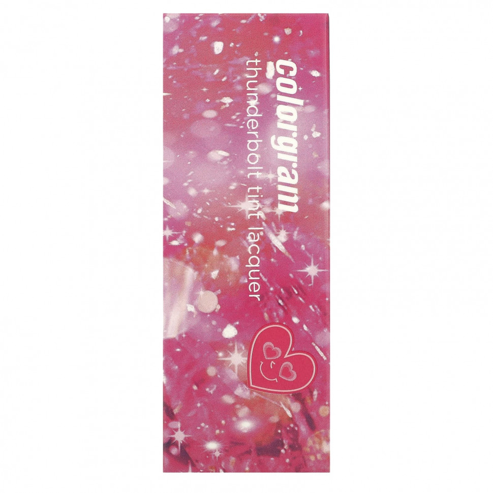 Colorgram, Thunderbolt Tint Lacquer, 03 Light Tok, яркий оранжево-красный, 4,5 г (0,15 унции)