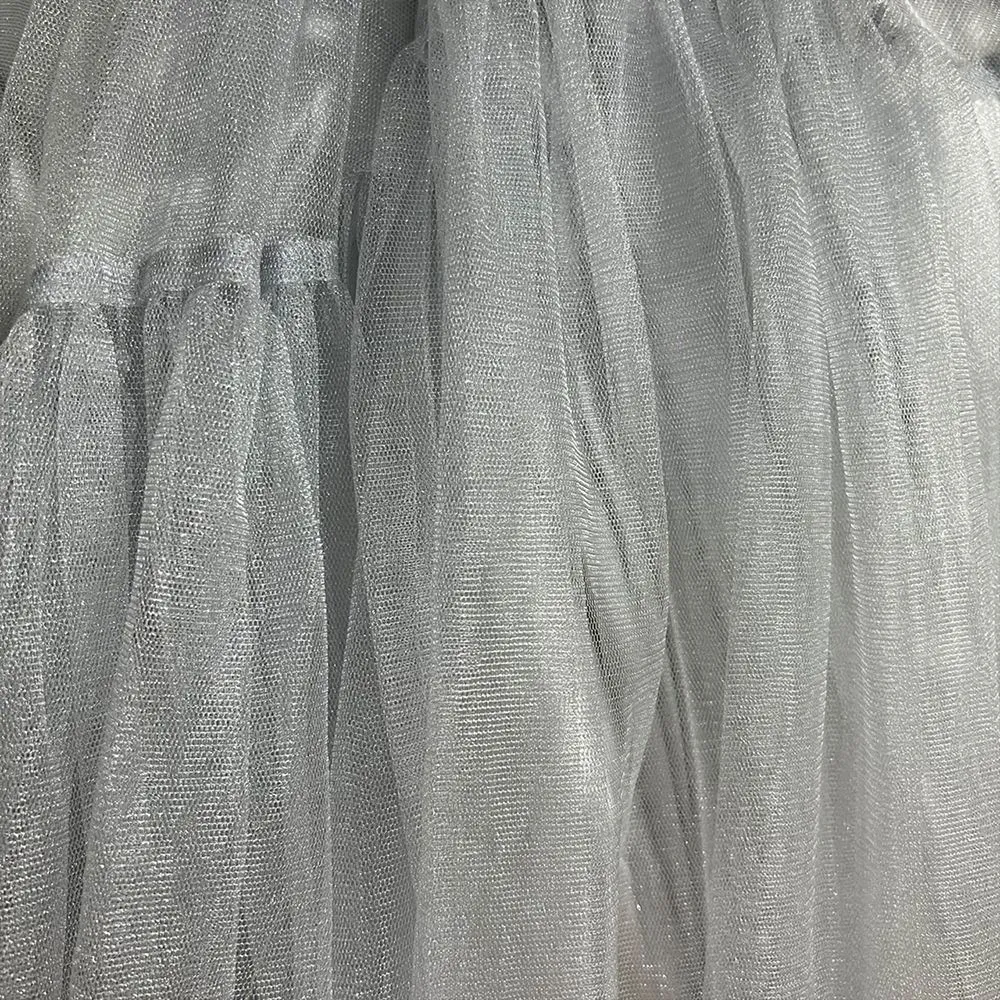 ICONIC GREY TULLE SKIRT