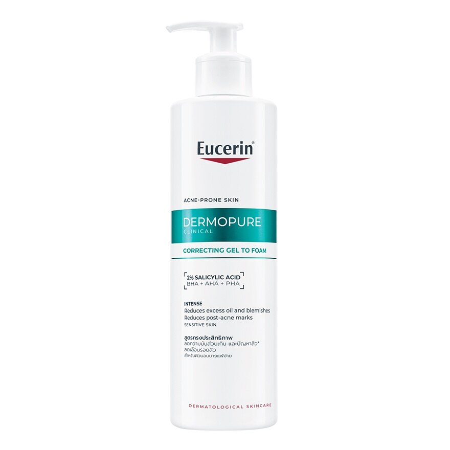 Eucerin Dermopure Clinical Correcting Gel to Foam 400 ml.