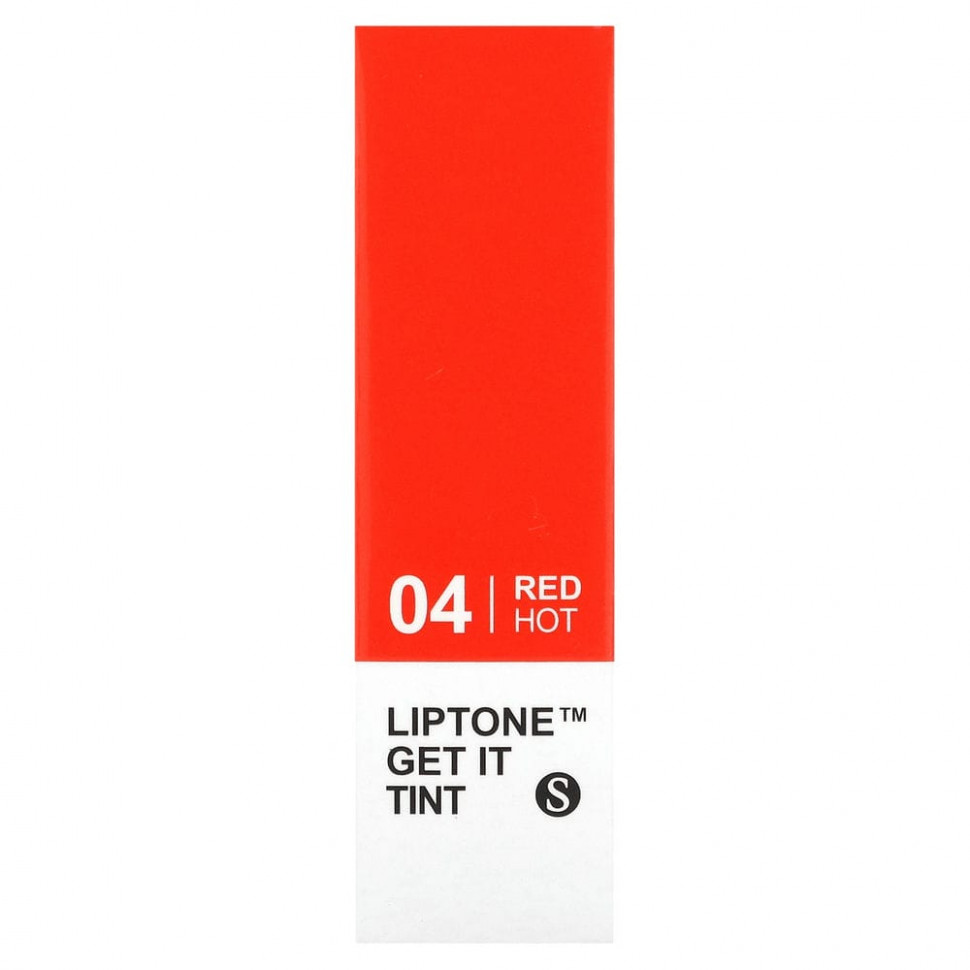 Tony Moly, LIPTONE Get It Tint S, 04 Red Hot`` 3 г