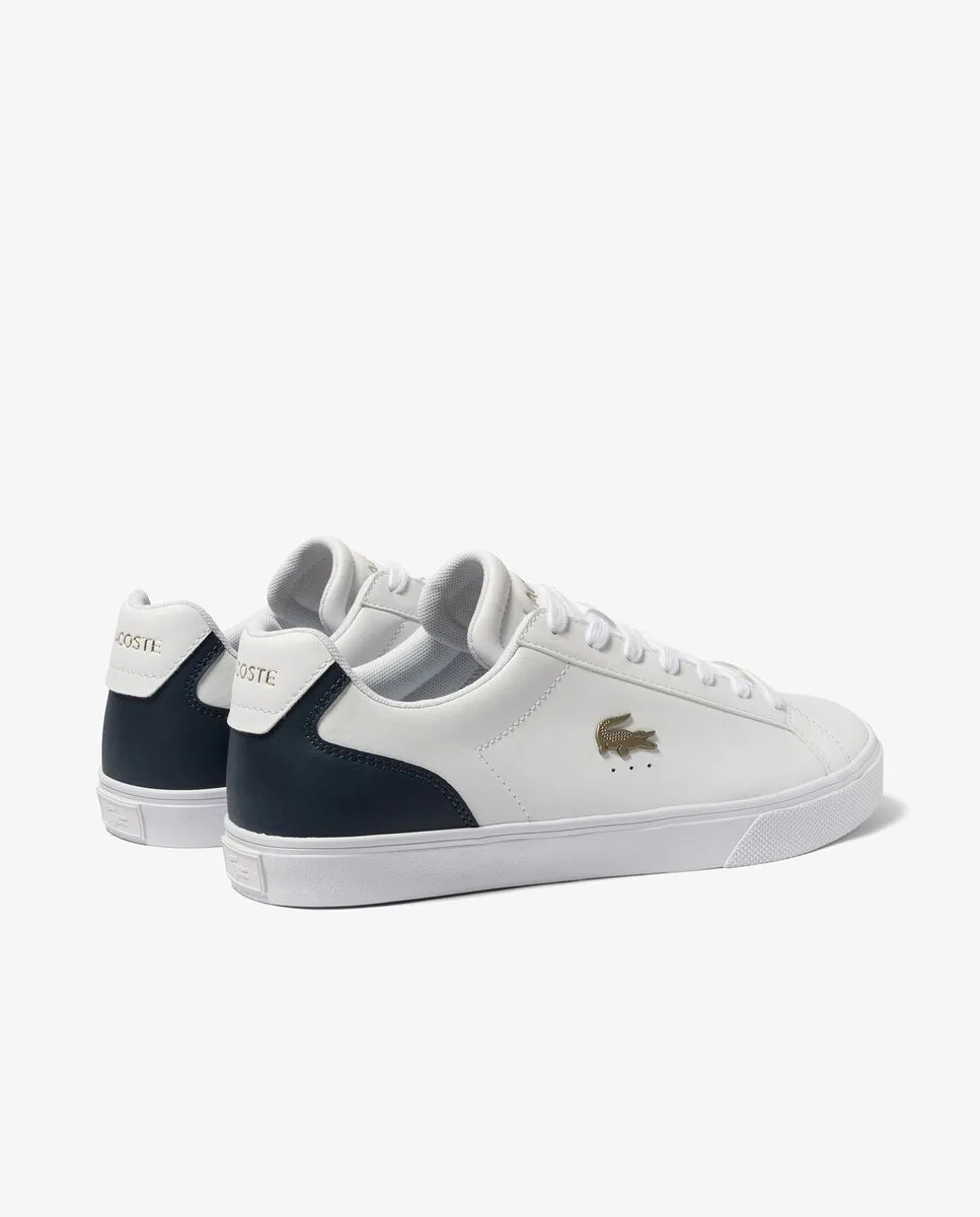 LACOSTE White Men’s Lacoste Lerond Pro Leather Trainers
