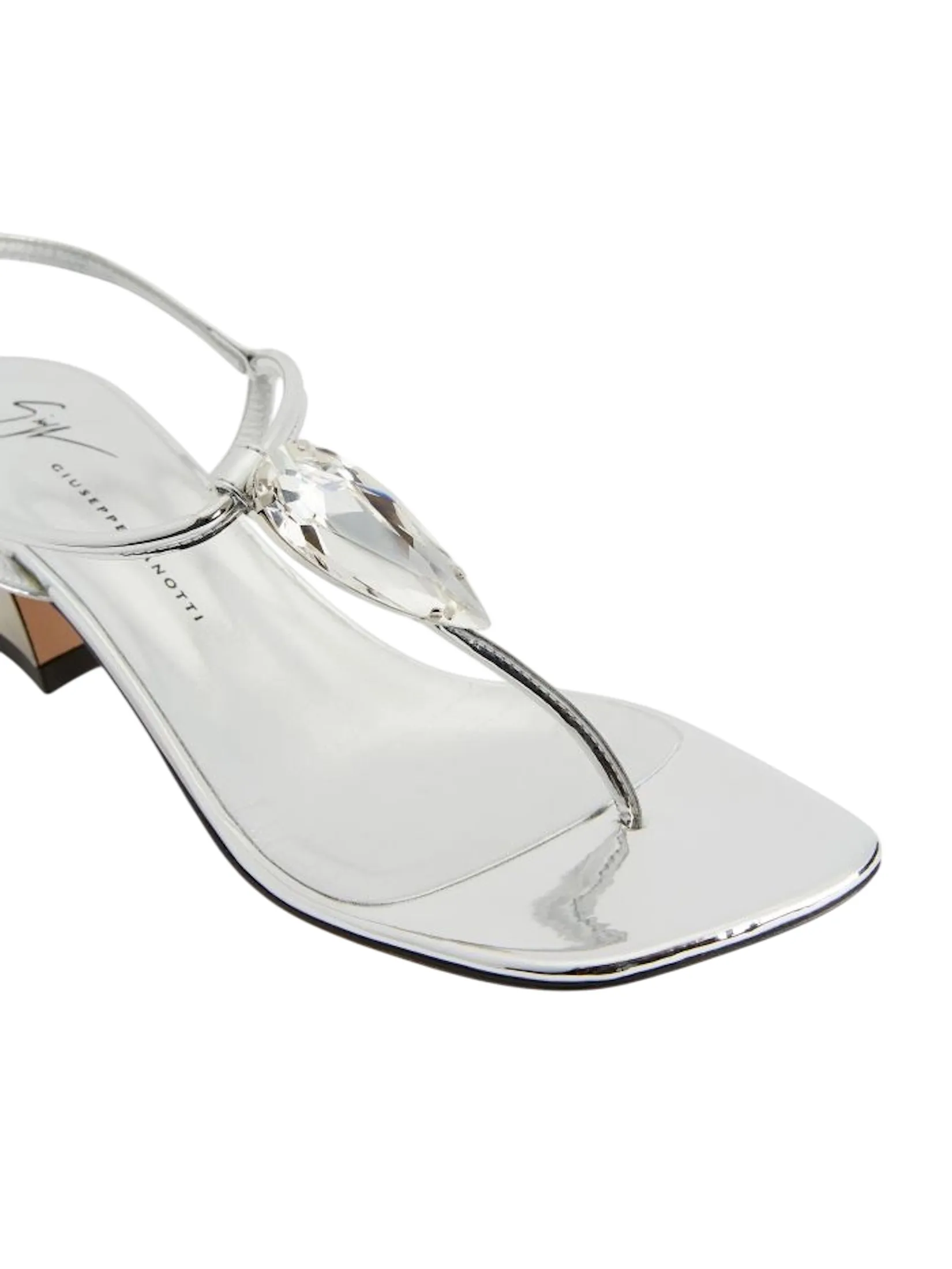 GIUSEPPE ZANOTTI WOMEN HEELS THE ANTHONIA ARGENTO WHITE