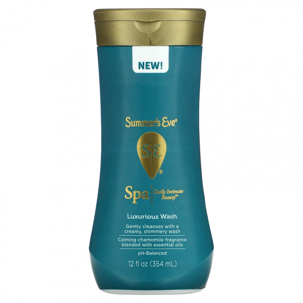 Summer's Eve, Luxurious Wash, Спа, ромашка, 354 мл (12 жидк. Унций)