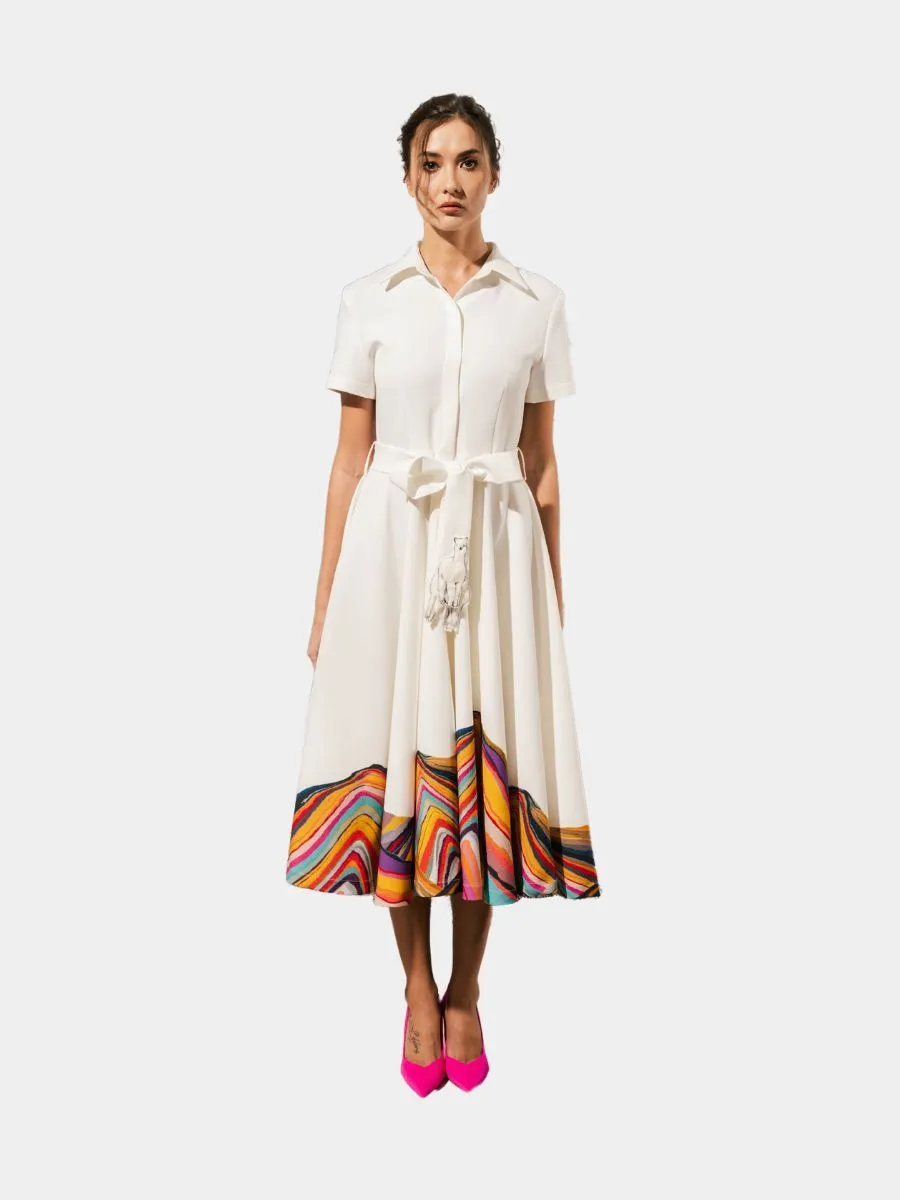 AMASS ME Women Rainbow Ascent Gown Rainbow