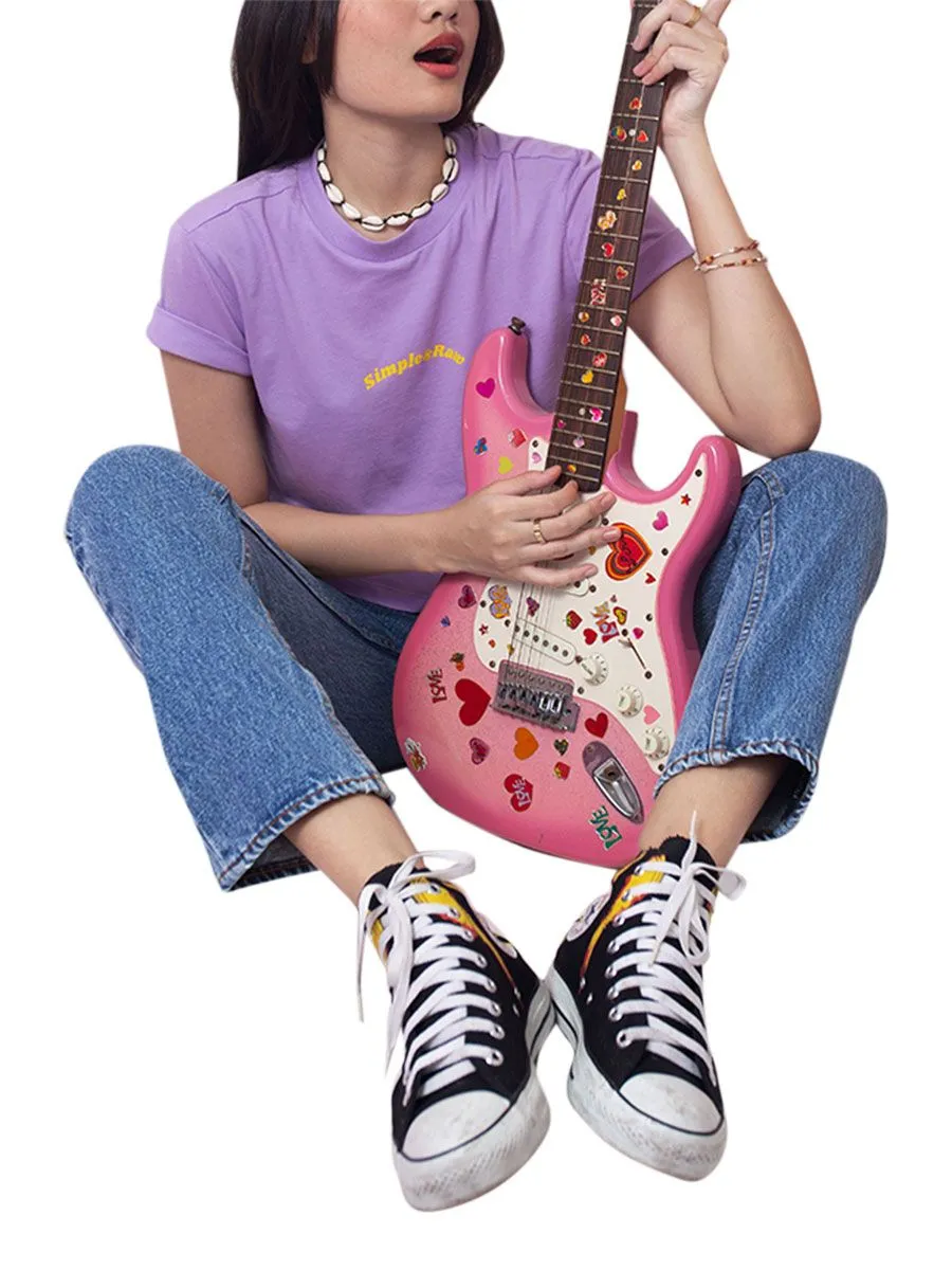 SIMPLE&RAW Poly Pop Mid Jeans Sk840-Mid-26 Blue Size - 26 US