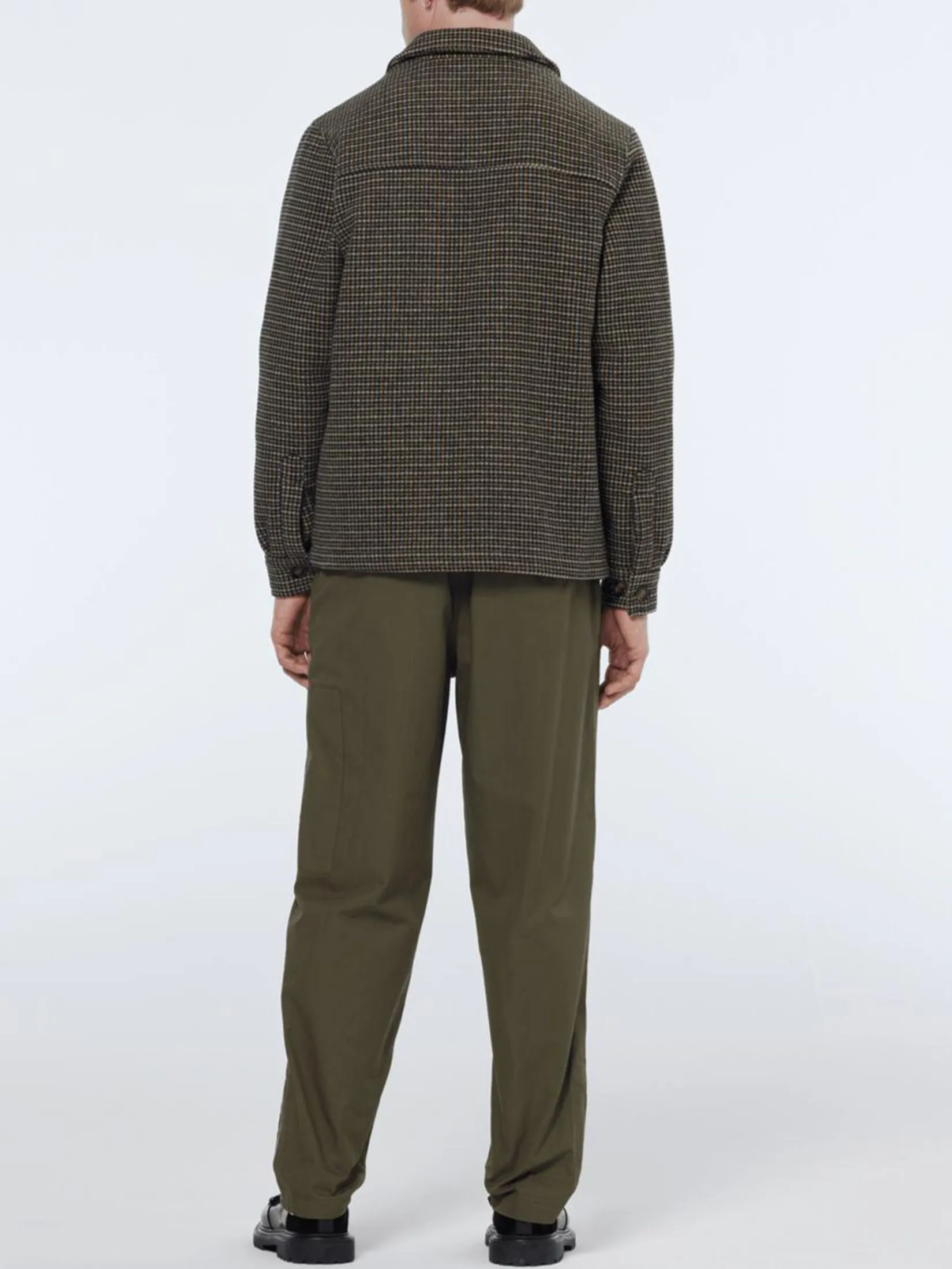 SCOTCH&SODA Men Cargo Pant Straight Fit Cotton Ripstop Classic Green