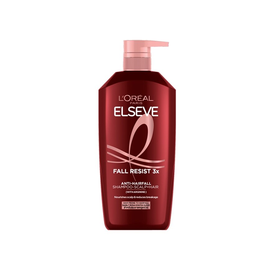 L'Oreal Paris Elseve Shampoo Fall Resist 3X Anti Hair Fall Scalp Hair 400 Ml.