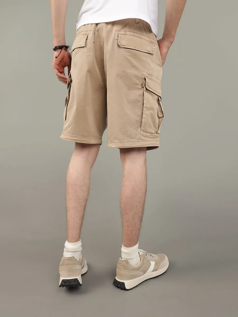 AMERICAN EAGLE MEN 7690 XAVIER PARACHUTE SHORT 273 VINTAGE KHAKI