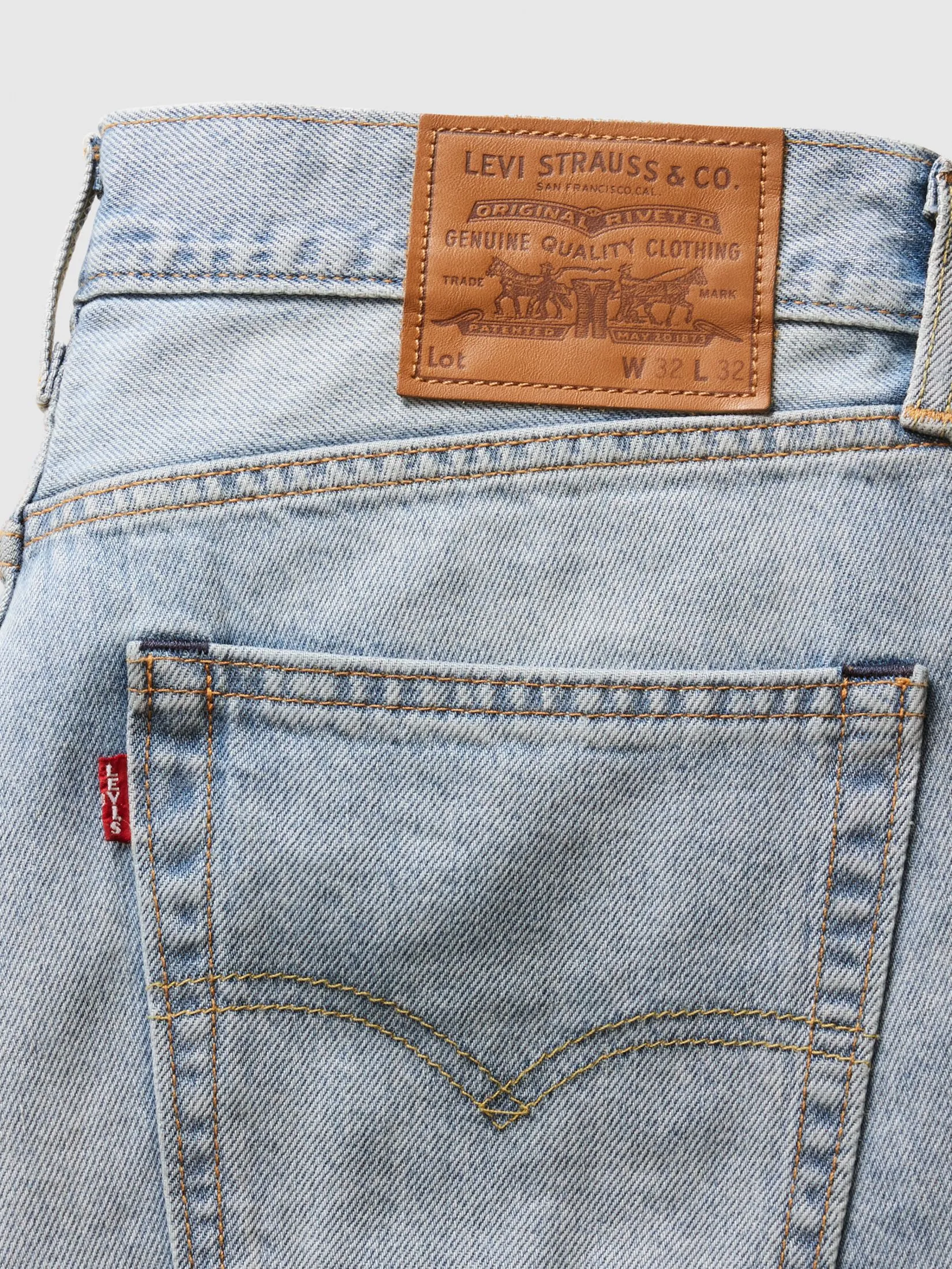 LEVI'S Men’s 578 Baggy Jeans Light Blue