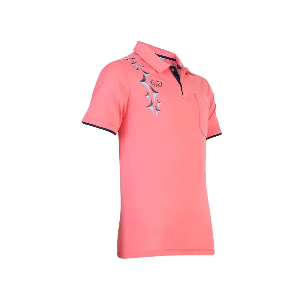 GRAND SPORT Pink Men's polo shirt (012592)