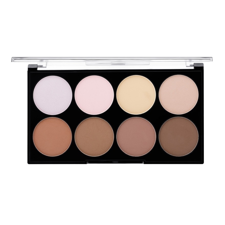 Odbo Hightlight & Contour Pro Palette 01 - Brown