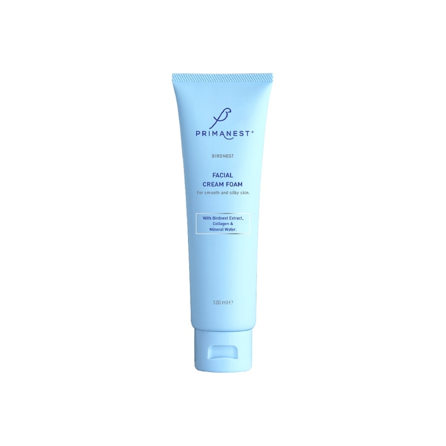 PrimaNest Birdnest Facial Cream Foam 120 ml.