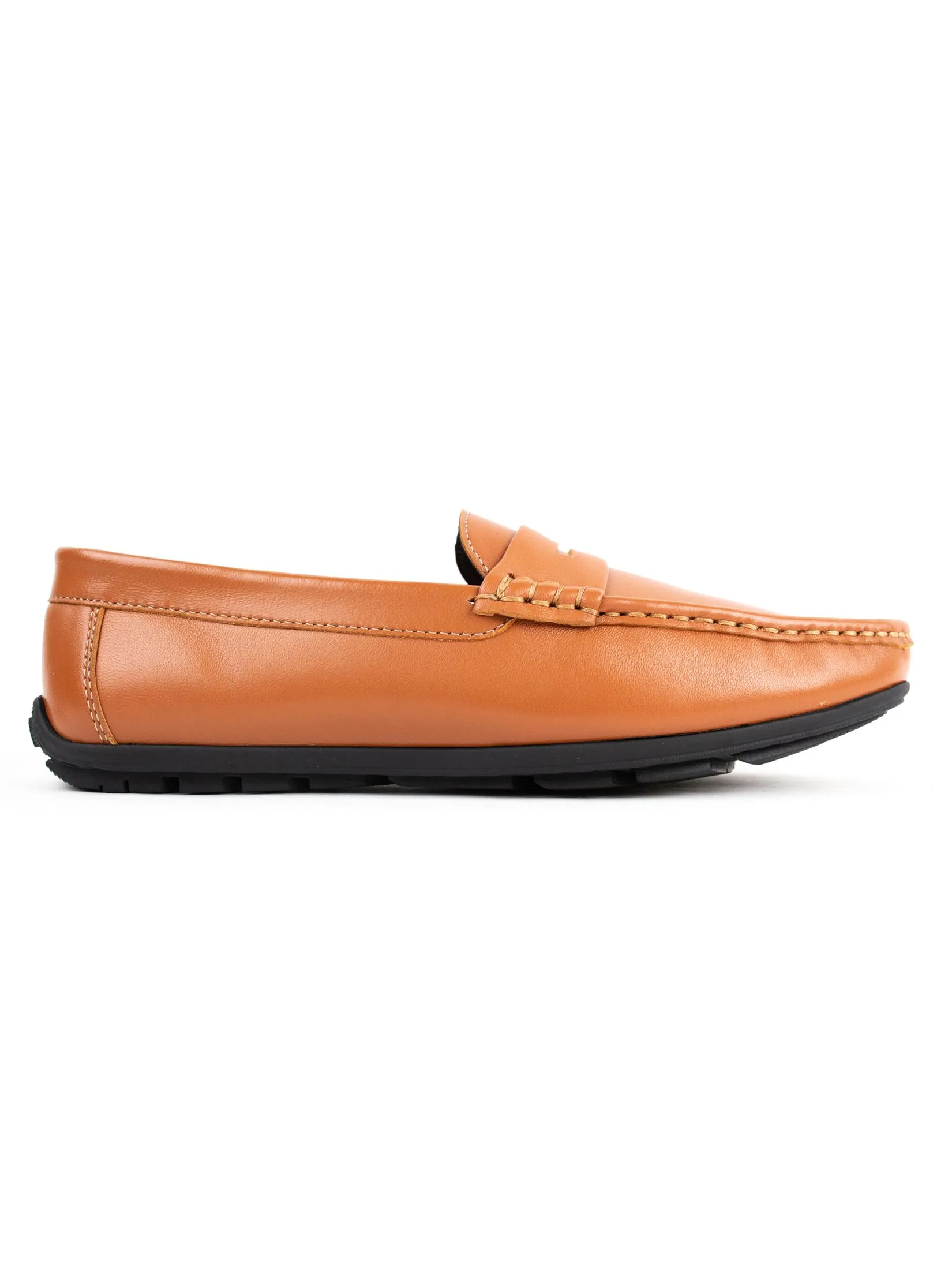 HEAVY Men's Loafer Lamb Skin VC Tan Size - 40 EU