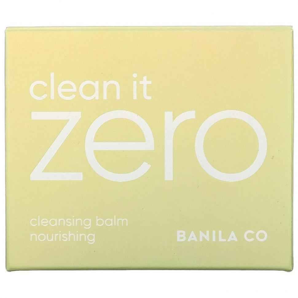 Banila Co., Clean It Zero, очищающий бальзам, питание, 100 мл (3,38 жидк. унции)