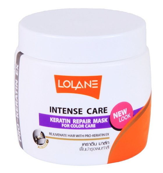 Маска для окрашенных волос с гиалуроновой кислотой Lolane 200 мл