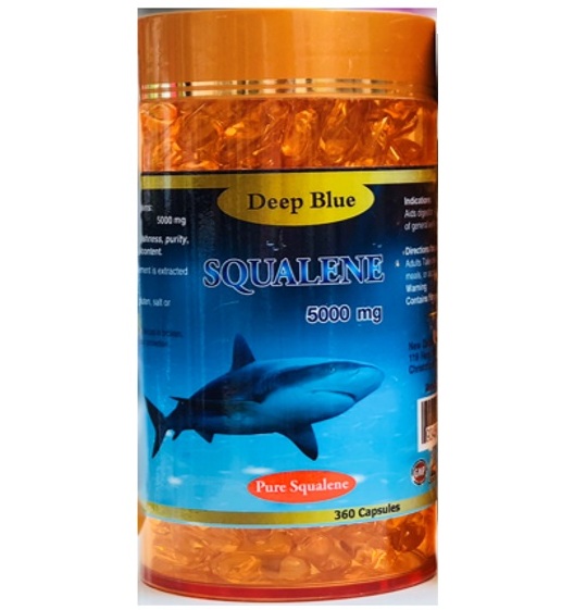 Акулий Сквален - масло из печени акулы 5000 мг 360 шт