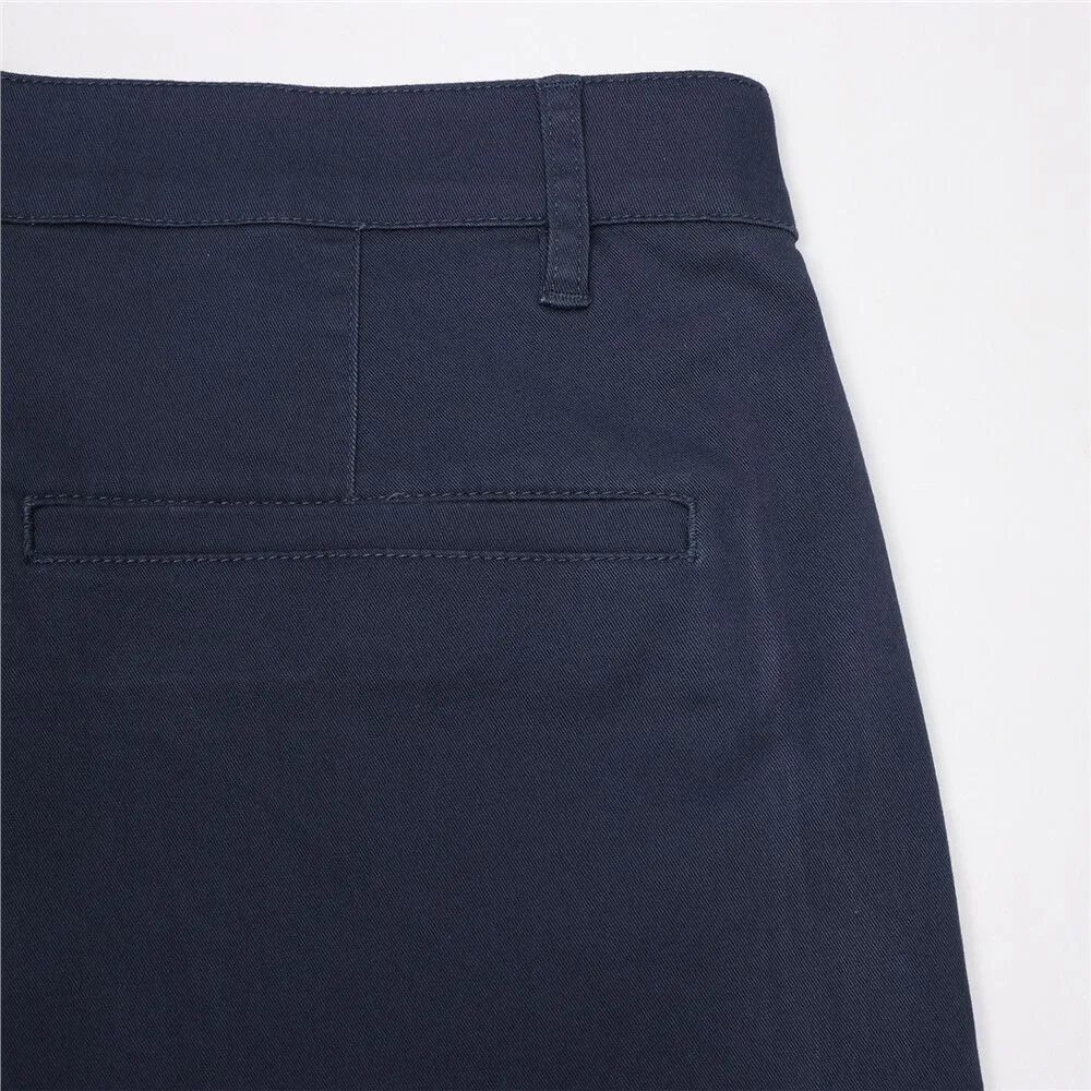 GIORDANO Blue Men's Low rise Slim Taper Super Stretch Pants