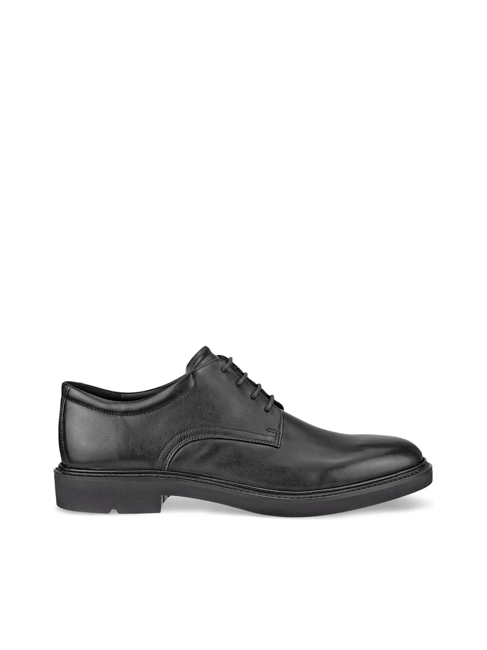 ECCO Men Leather Shoes Metropole London Black Santiago