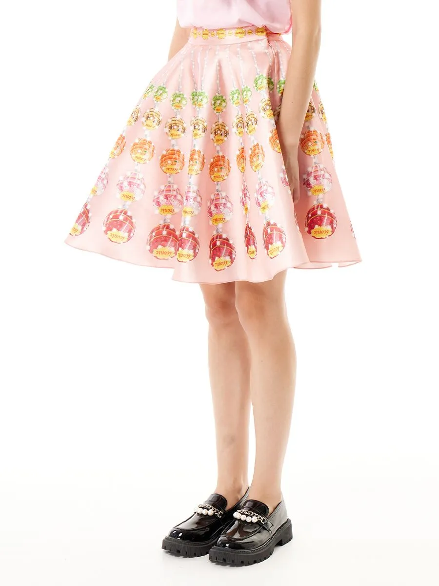 ICONIC WOMAN PINK SOLEN SKIRT