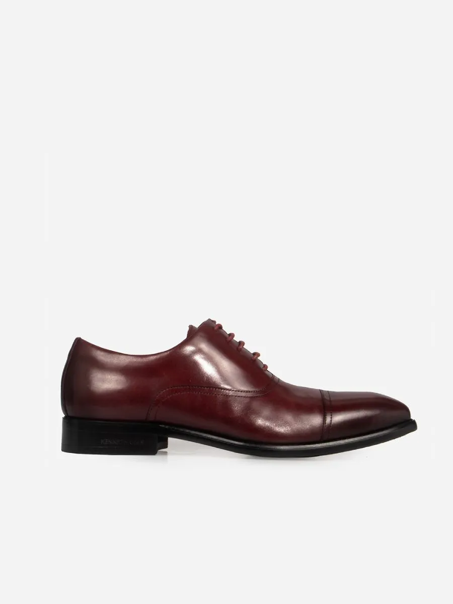 KENNETH COLE MEN'S FORMAL SHOES EDWARD / BURGUNDY