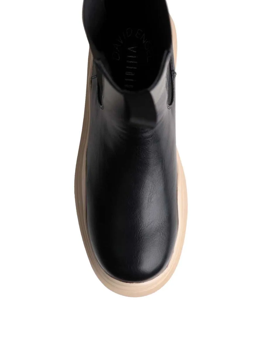 VILLAINS SF CAPELLA Boots BLACK NUDE