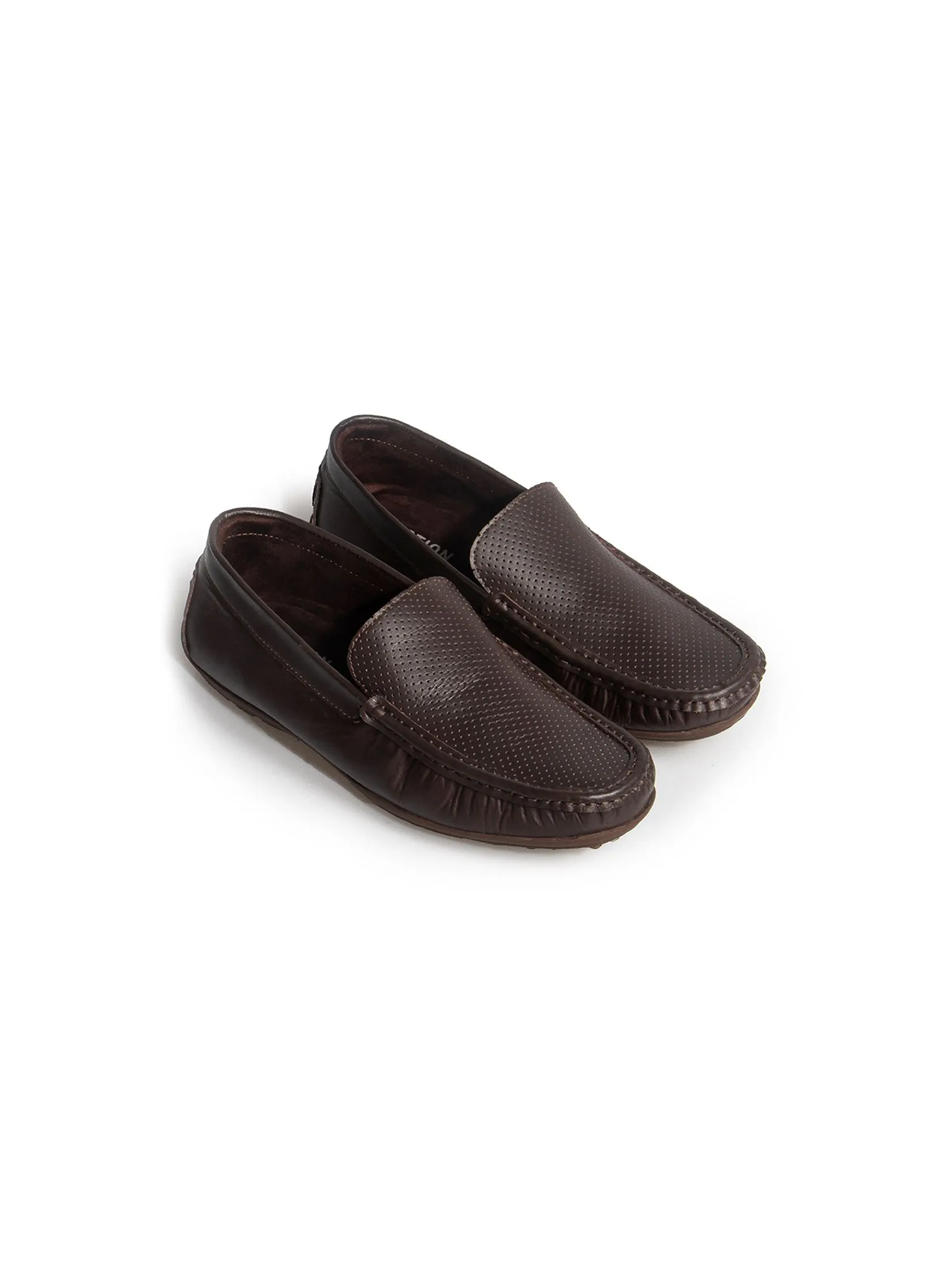 KENNETH COLE MEN CASUALS DILAN FRET / BROWN