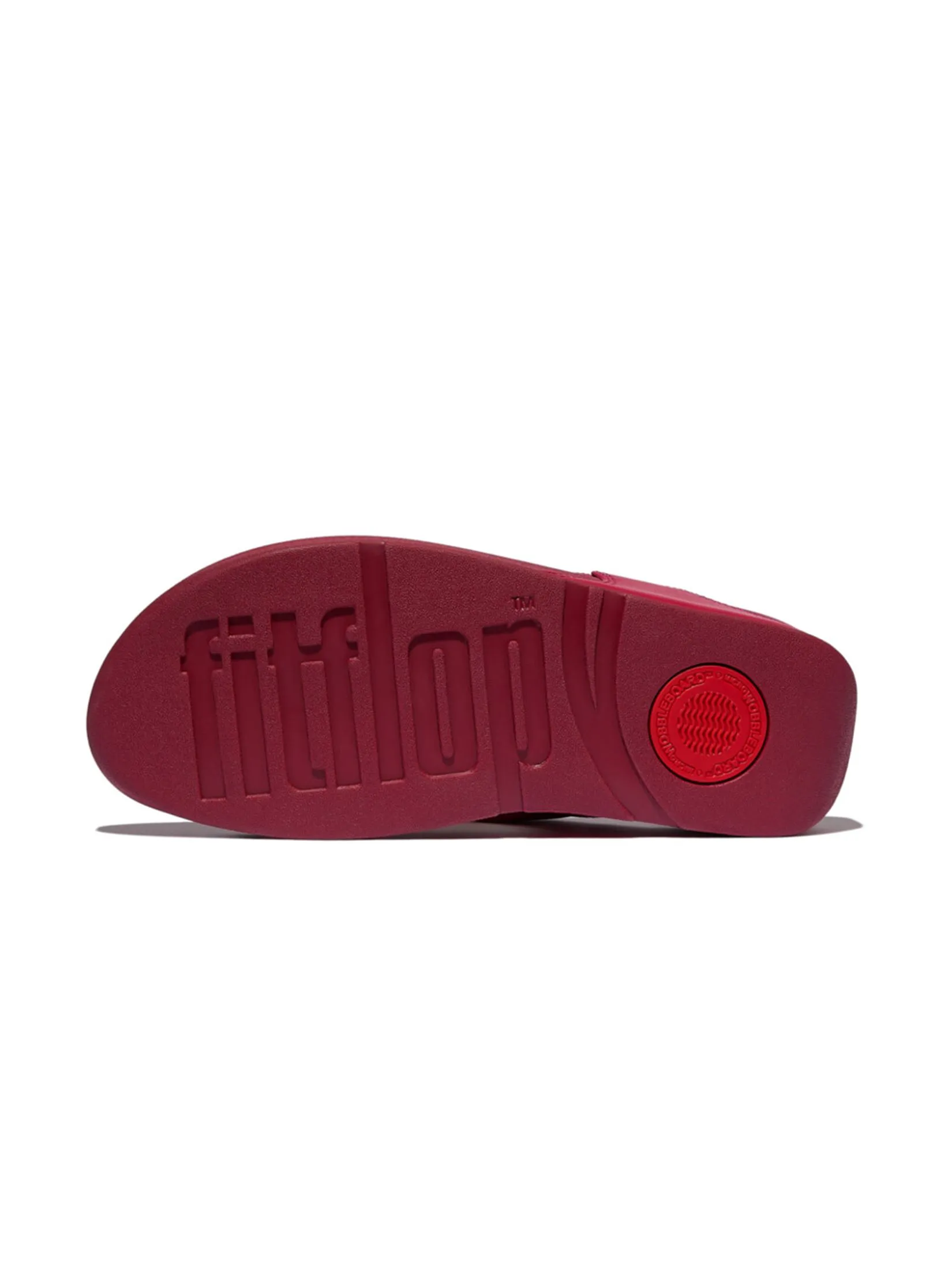 FitFlop™ WOMEN'S LULU LEATHER TOEPOST RED