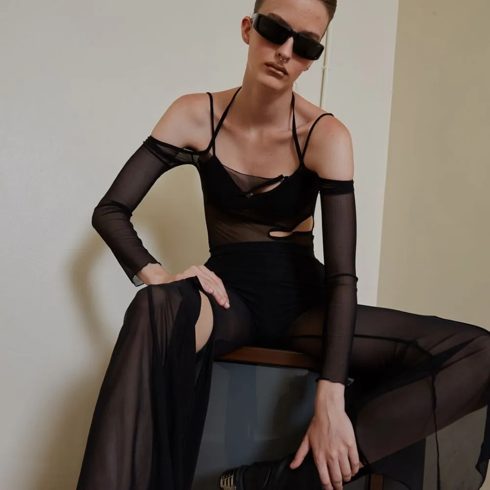 BLACKDOG BKK Black Ashley bodysuit