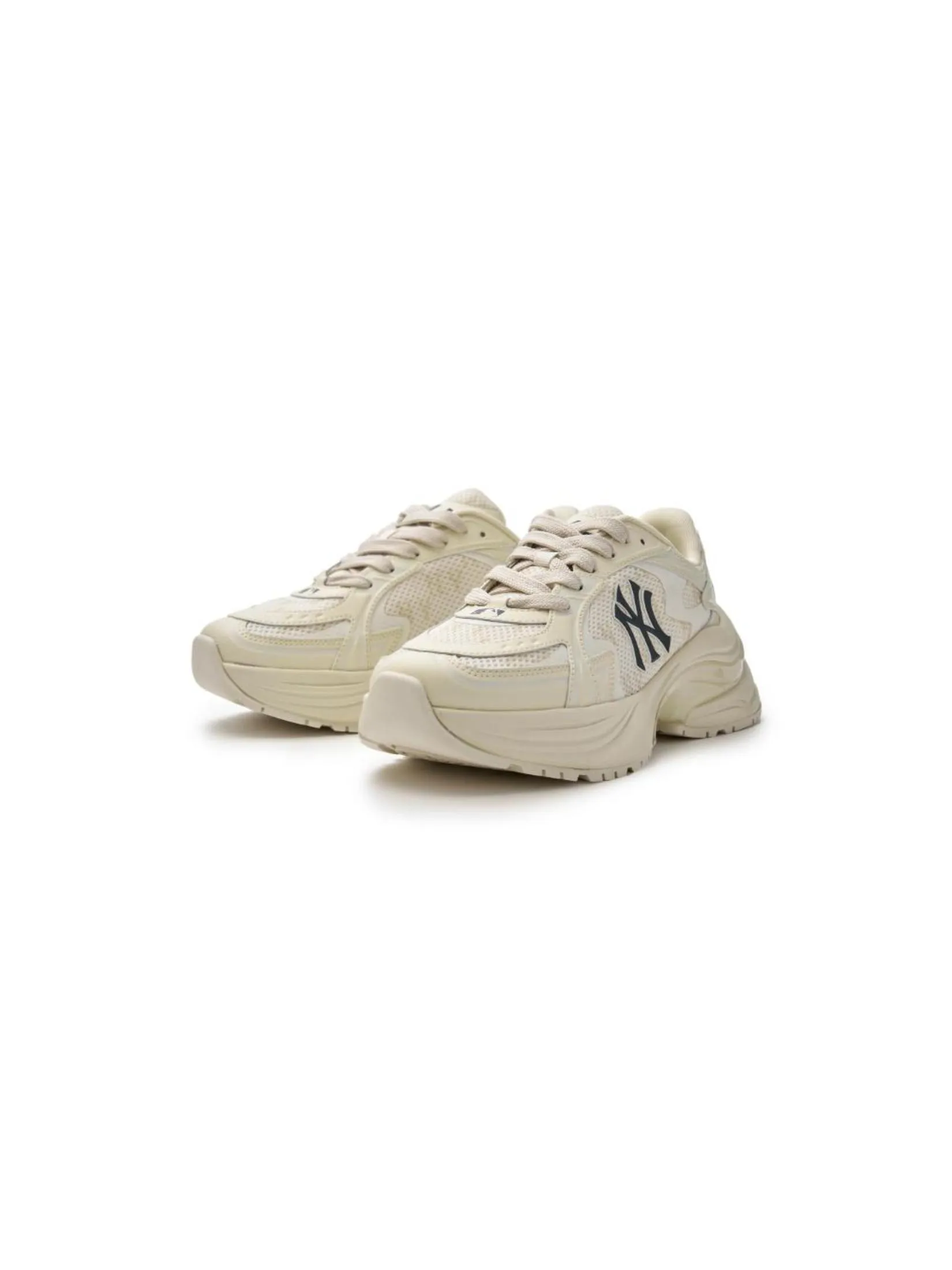 MLB Unisex Curve Runner Monogram Model 3ARNSPL5N 50BGL Light Beige