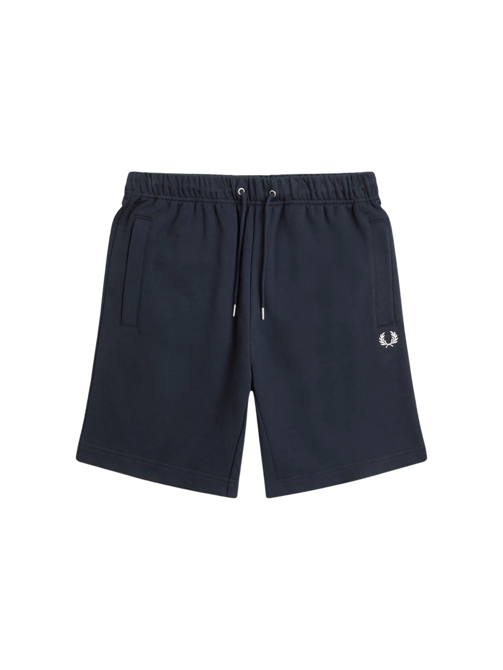 FRED PERRY Men CLASSIC SWEAT SHORT            Navy Blue