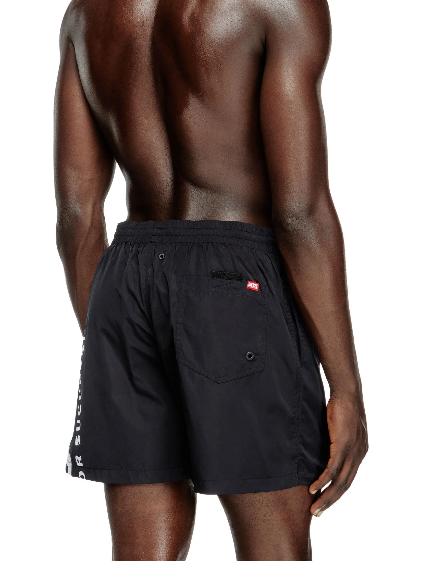 DIESEL Swimwear Men RIO-41-D-CORE BOXER-SHORTS Black