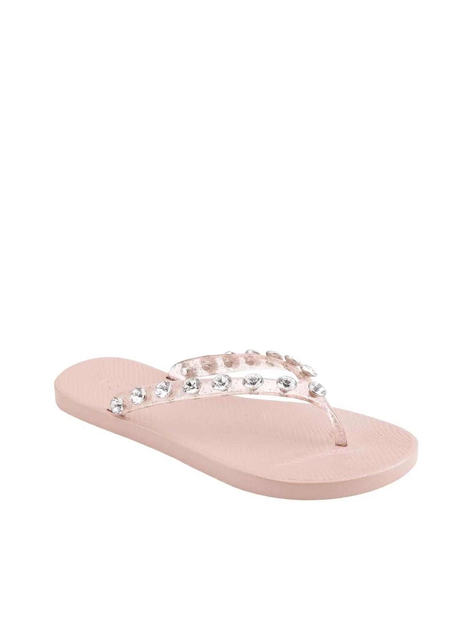 HOLSTER Women Sandals Waikiki Glitter Rose