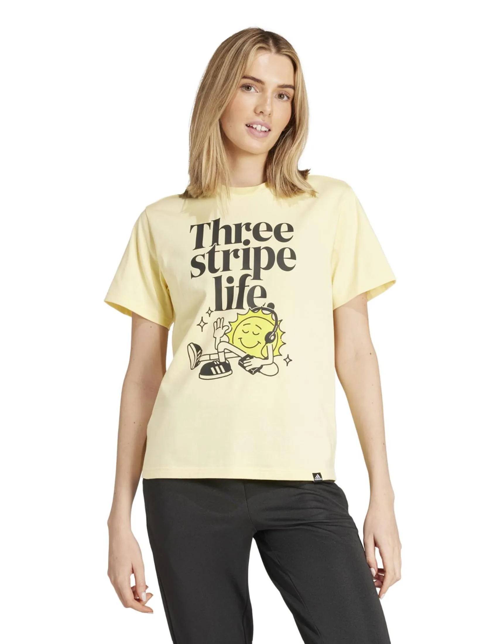 ADIDAS Women T-Shirt Positivity Graphic